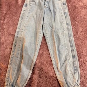 Forever 21 Light Blue Denim Pants